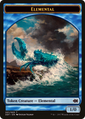 Elemental (DDT-001) - Duel Decks: Merfolk vs. Goblins Tokens
