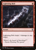 Lightning Bolt (CLB-187) - Commander Legends: Battle for Baldur's Gate