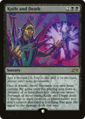 Knife and Death (UNF-363) - Unfinity Foil
