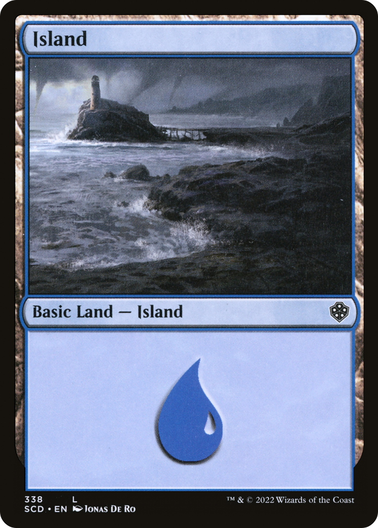 Island (SCD-338) - Starter Commander Decks