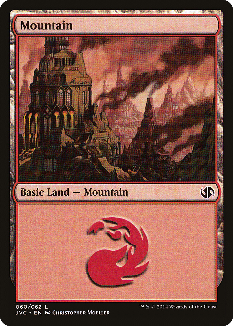 Mountain (DD3-060) - Duel Decks Anthology: Jace vs. Chandra