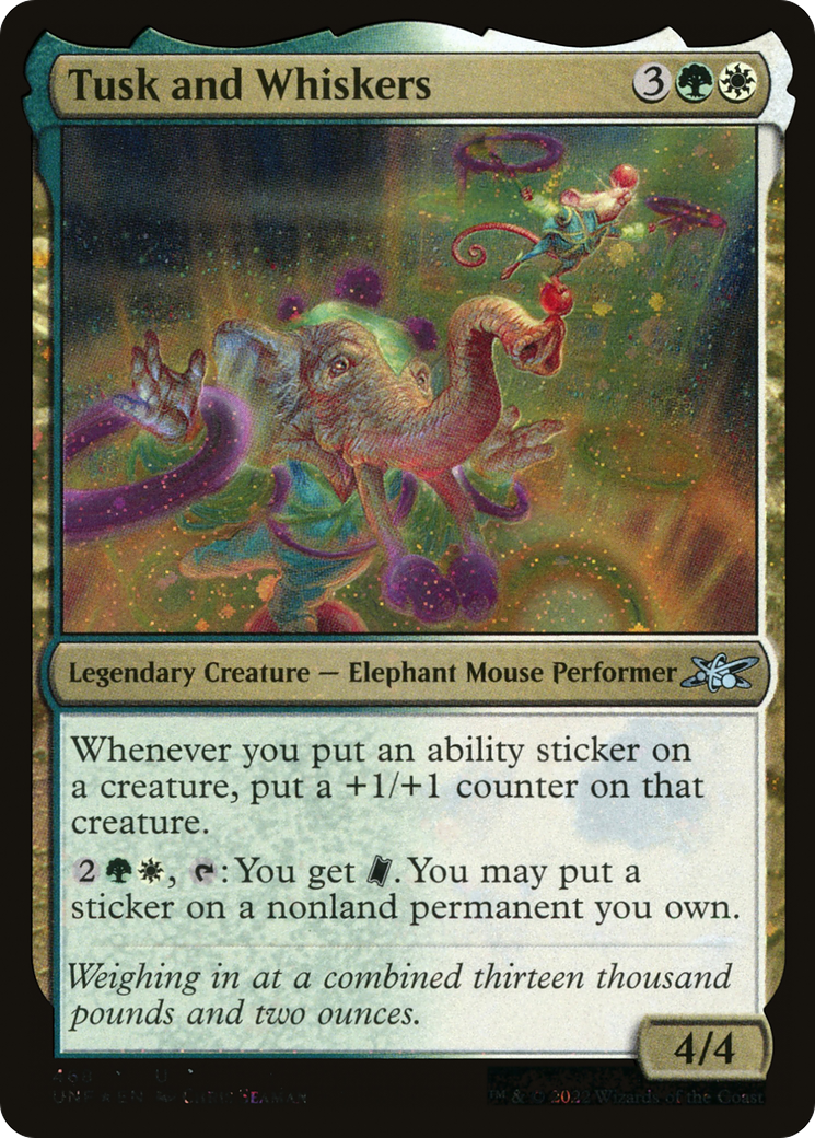 Tusk and Whiskers (UNF-468) - Unfinity Foil