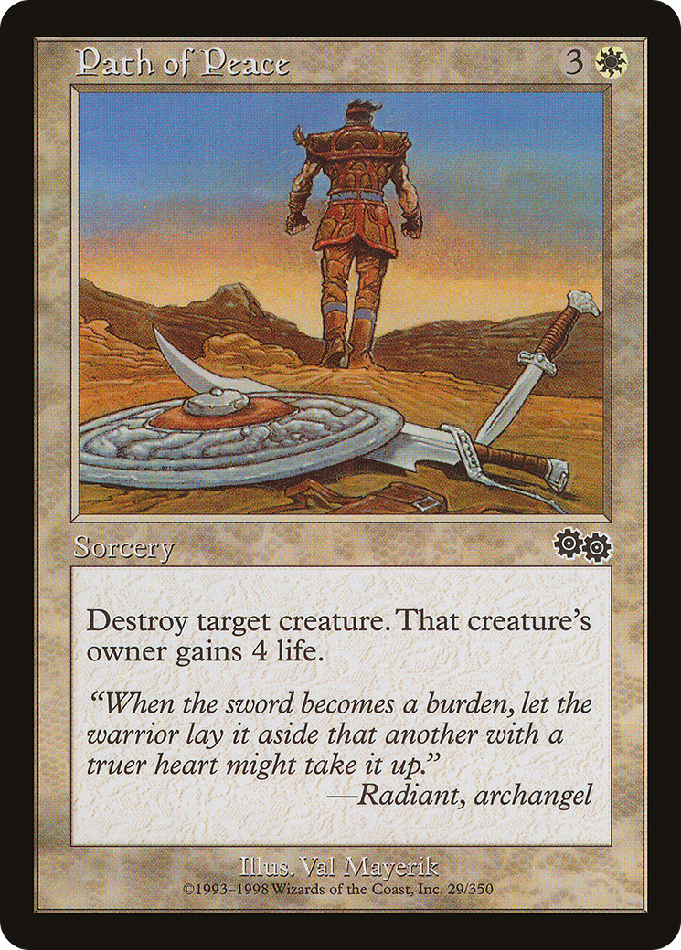Path of Peace (USG-029) - Urza's Saga