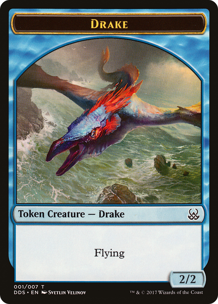 Drake (DDS-001) - Duel Decks: Mind vs. Might Tokens