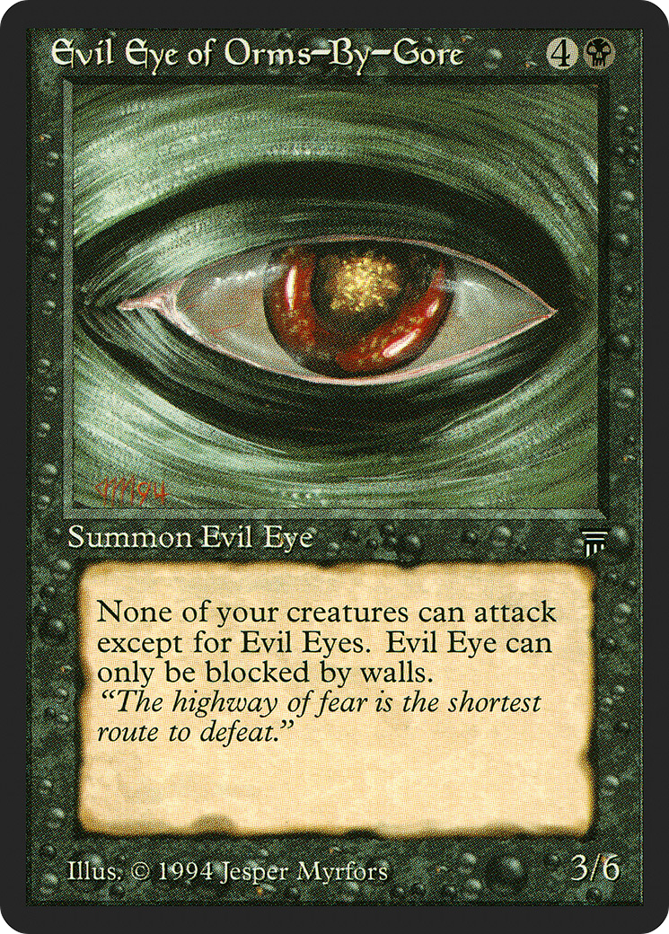 Evil Eye of Orms-by-Gore (LEG-096) - Legends