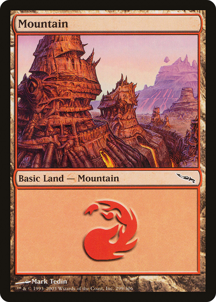 Mountain (MRD-299) - Mirrodin