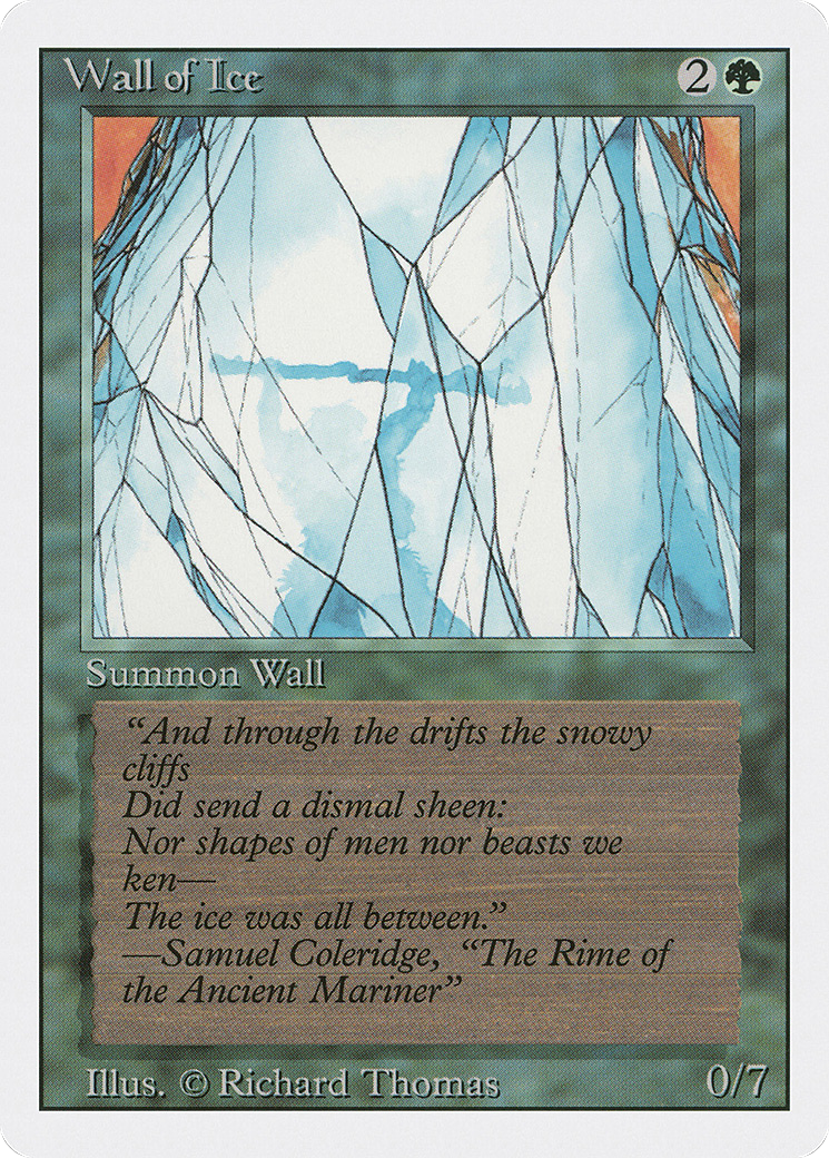 Wall of Ice (3ED-225) - Revised Edition