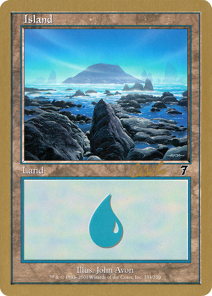 Island (WCD-CR334) - World Championship Decks 2002