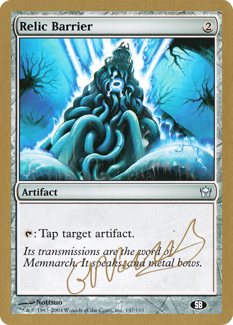 Relic Barrier (WCD-GN147SB) - World Championship Decks 2004