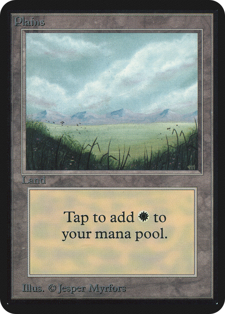 Plains (LEA-) - Limited Edition Alpha