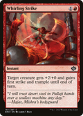 Whirling Strike (BRO-157) - The Brothers' War Foil