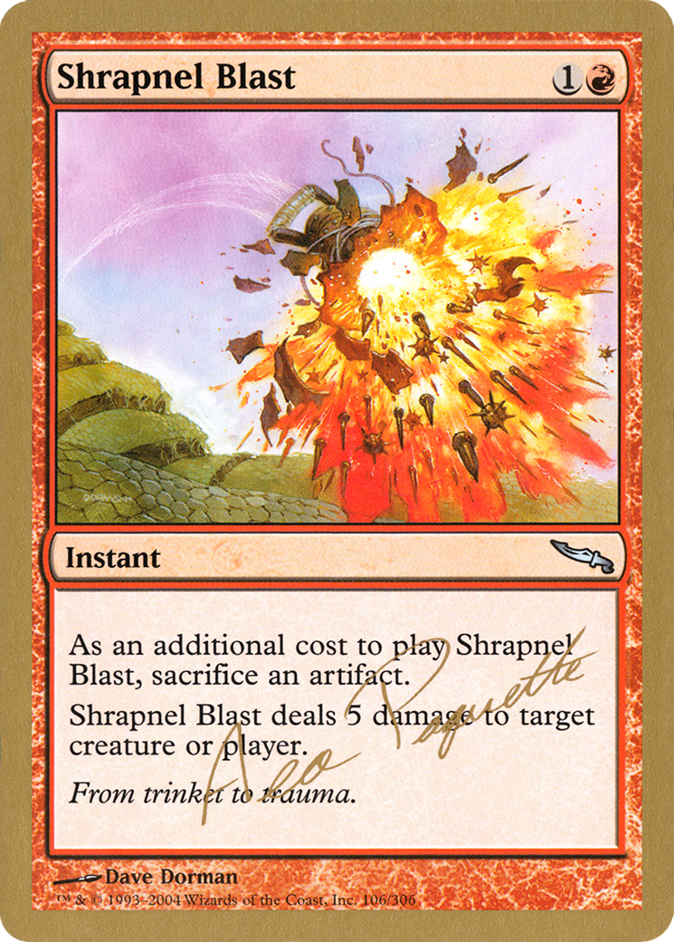 Shrapnel Blast (WCD-AP106) - World Championship Decks 2004