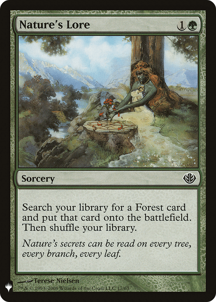 Nature's Lore (LIST-DDD-17) - The List