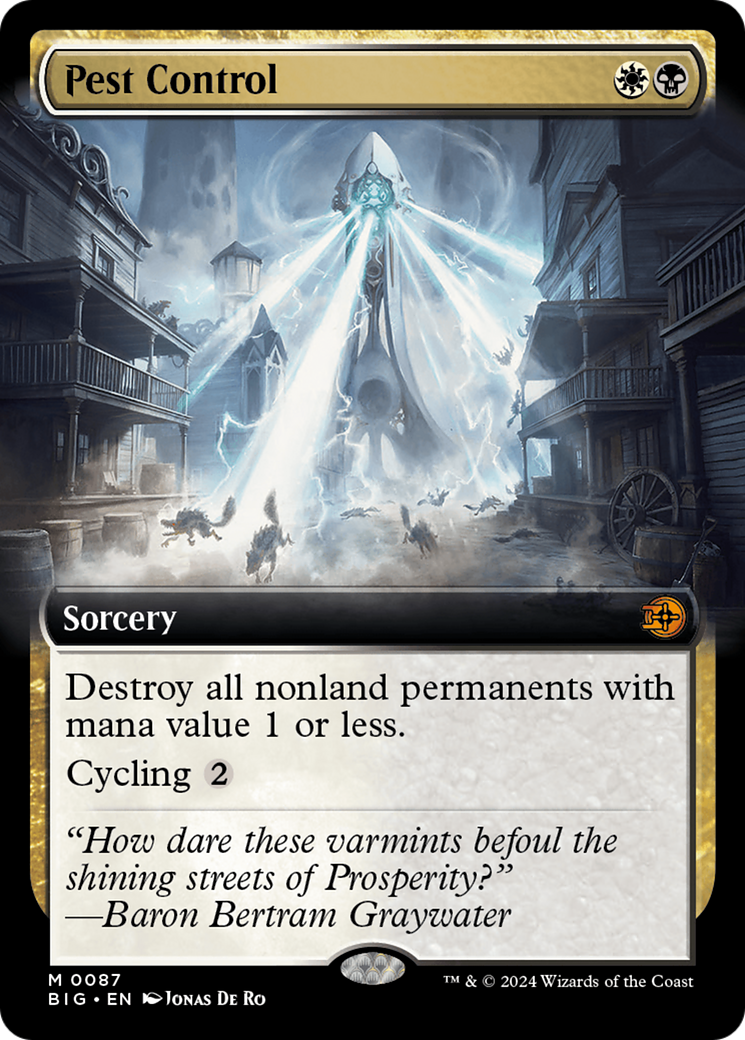 Pest Control (BIG-087) - The Big Score: (Extended Art) Foil