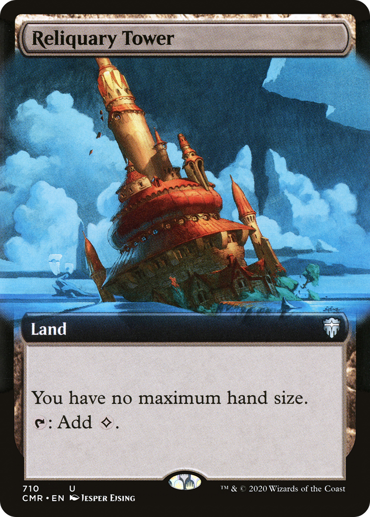 Reliquary Tower (CMR-710) - Commander Legends: (Extended Art) Foil