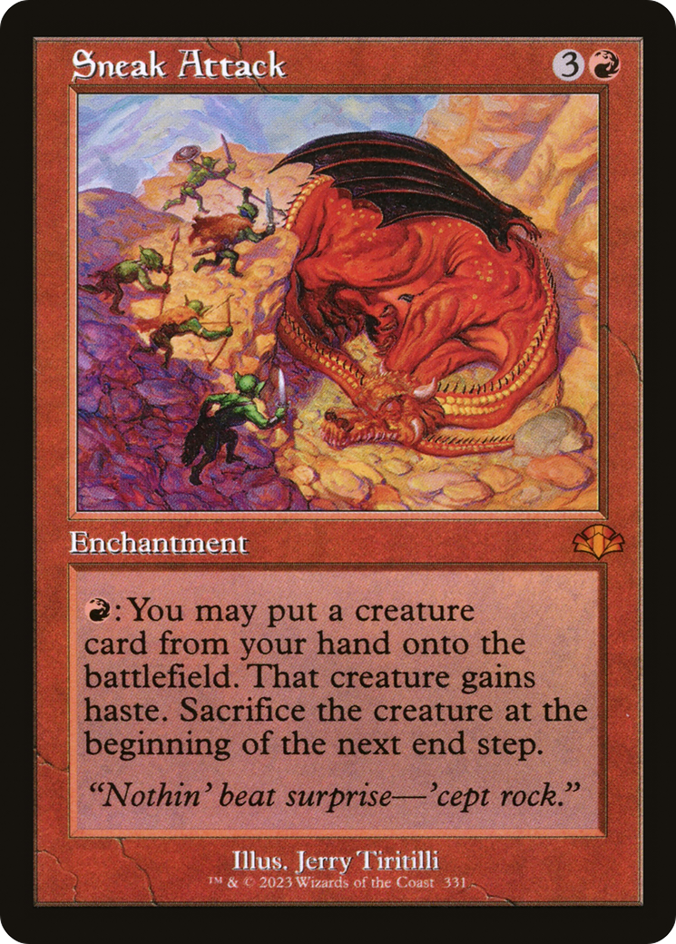 Sneak Attack (DMR-331) - Dominaria Remastered