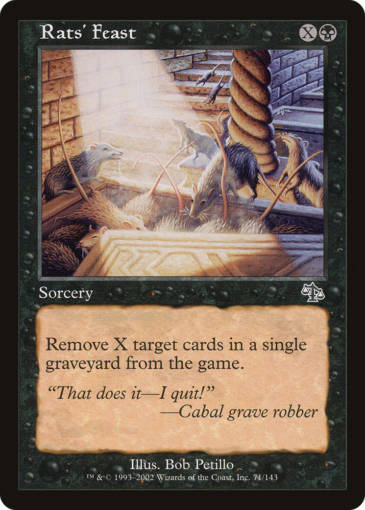 Rats' Feast (JUD-071) - Judgment Foil