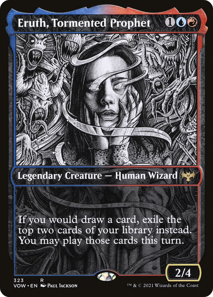 Eruth, Tormented Prophet (VOW-323) - Innistrad: Crimson Vow: (Showcase)