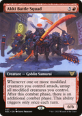 Akki Battle Squad (NEC-057) - Neon Dynasty Commander: (Extended Art)