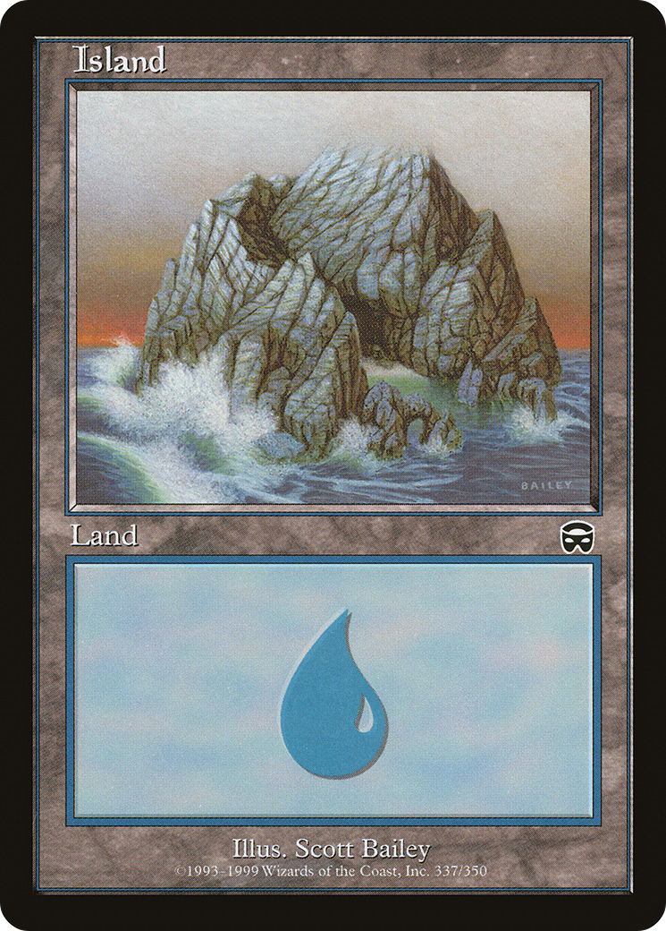 Island (MMQ-337) - Mercadian Masques Foil