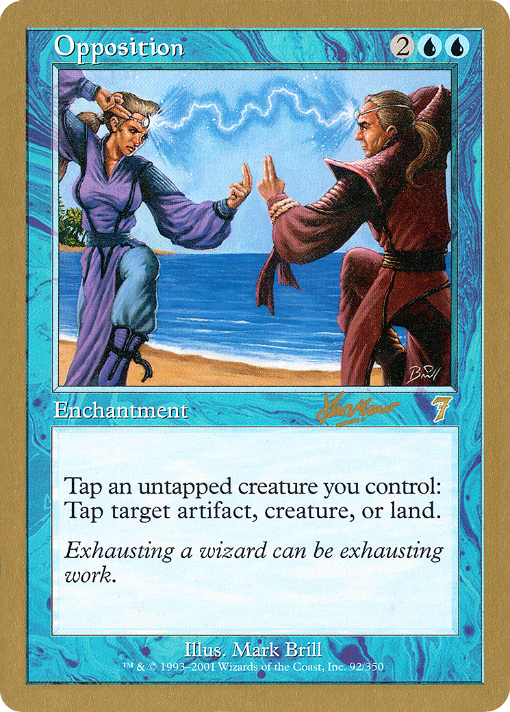 Opposition (WCD-SHH92) - World Championship Decks 2002