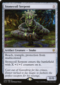 Stonecoil Serpent (ELD-235) - Throne of Eldraine Foil