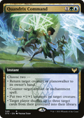 Quandrix Command (STX-349) - Strixhaven: School of Mages: (Extended Art)
