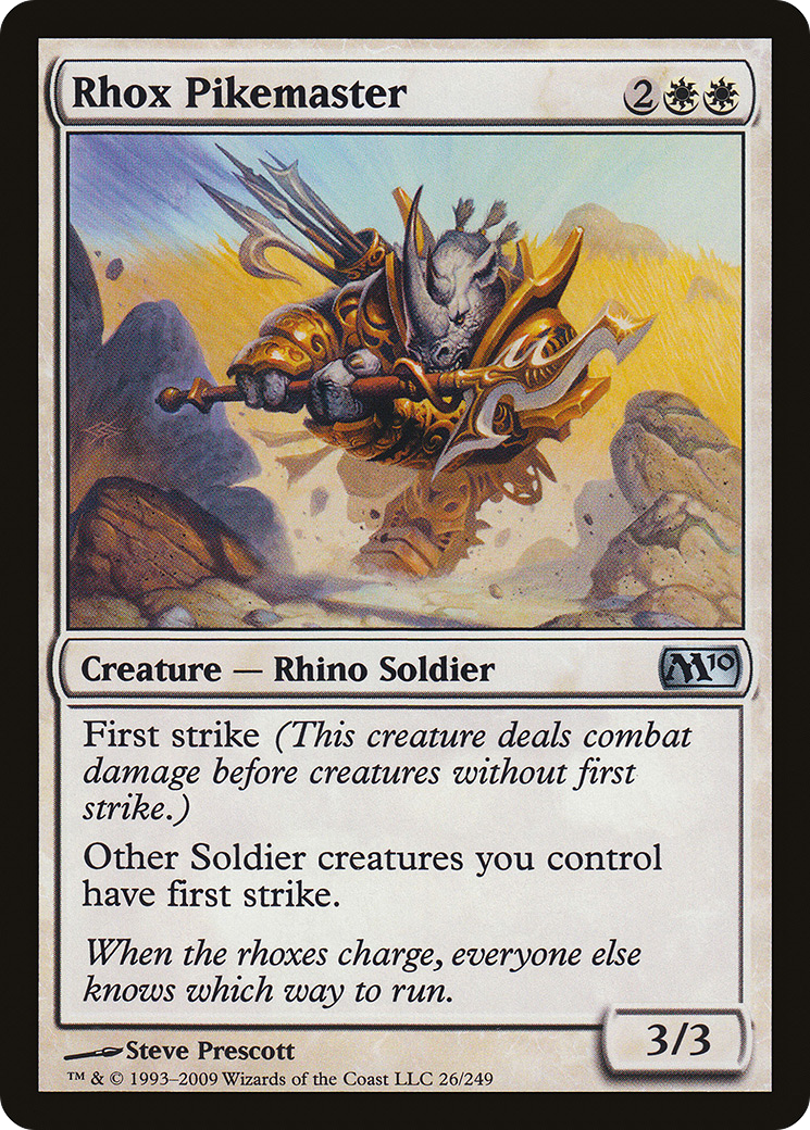 Rhox Pikemaster (M10-026) - Magic 2010