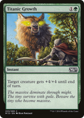 Titanic Growth (M15-203) - Magic 2015 Foil