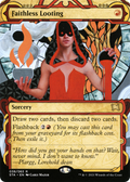 Faithless Looting (STA-038) - Strixhaven Mystical Archive: (Showcase) (Borderless)