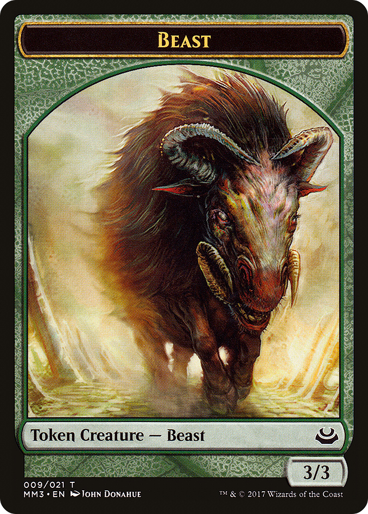Beast (MM3-009) - Modern Masters 2017 Tokens