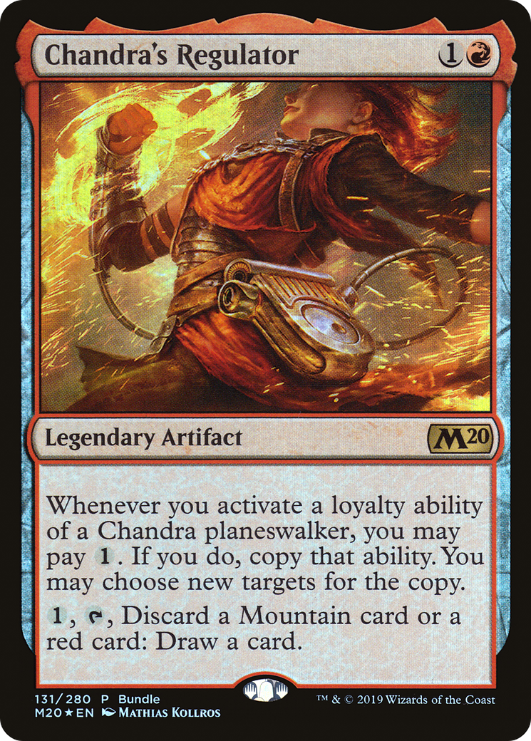 Chandra's Regulator (UMP-131) - Core Set 2020 Promos Foil
