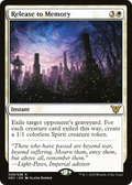 Release to Memory (NEC-009) - Neon Dynasty Commander