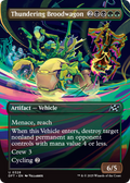 Thundering Broodwagon (DFT-328) - Aetherdrift (Borderless) Foil
