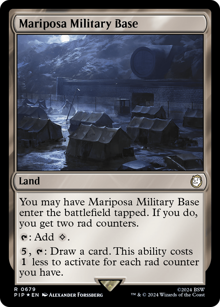 Mariposa Military Base (PIP-679) - Fallout Foil