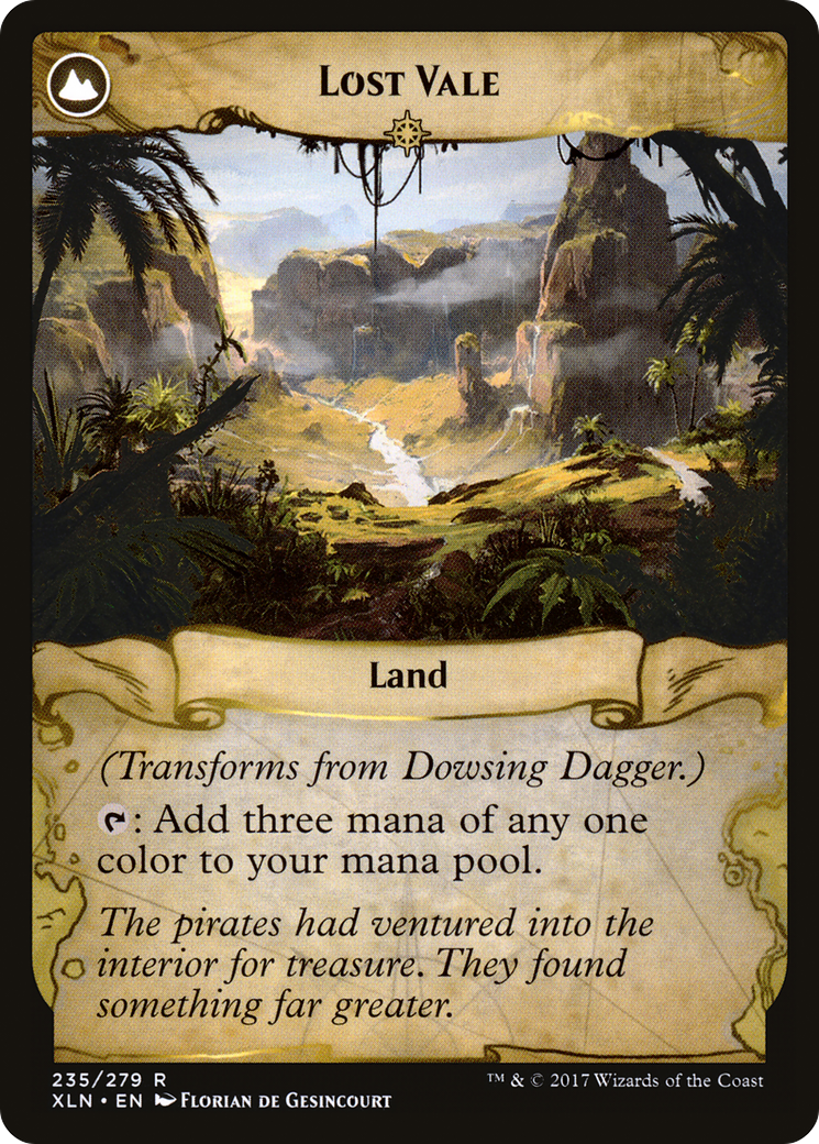 Dowsing Dagger // Lost Vale (LIST-XLN-235) - The List: (compasslanddfc)