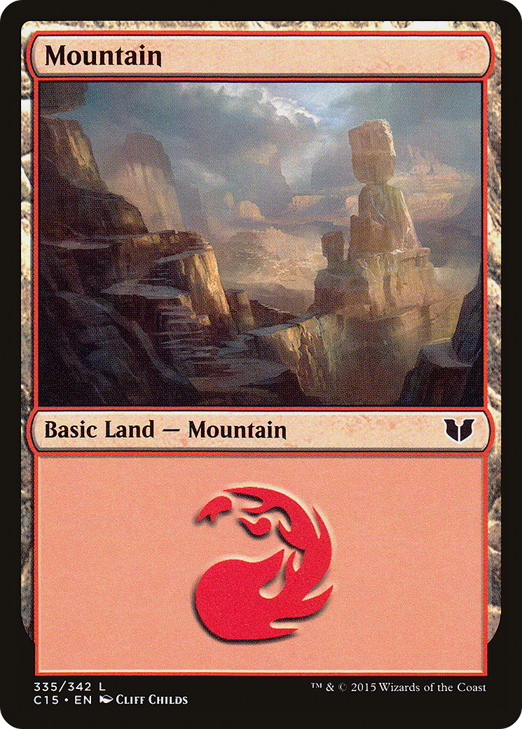 Mountain (C15-335) - Commander 2015