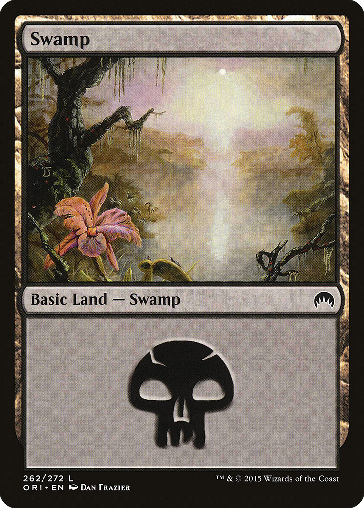 Swamp (ORI-262) - Magic Origins Foil