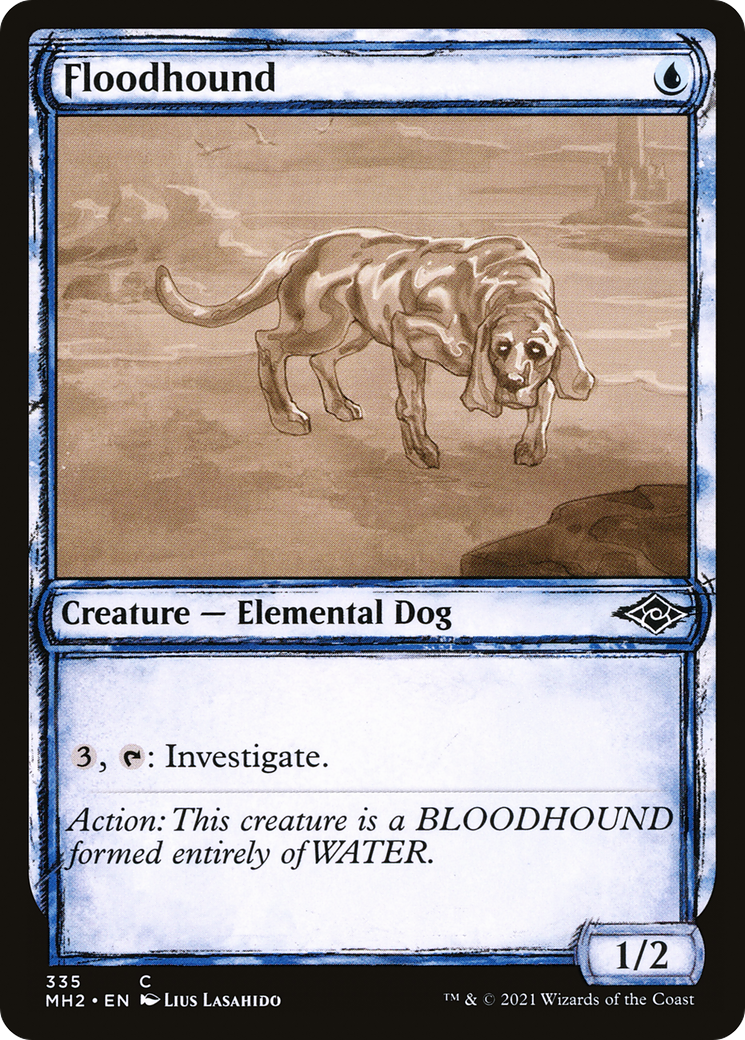 Floodhound (MH2-335) - Modern Horizons 2: (Showcase) Foil