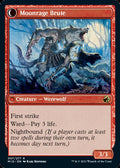 Brutal Cathar // Moonrage Brute (MID-007) - Innistrad: Midnight Hunt: (Double Faced Transform) Foil