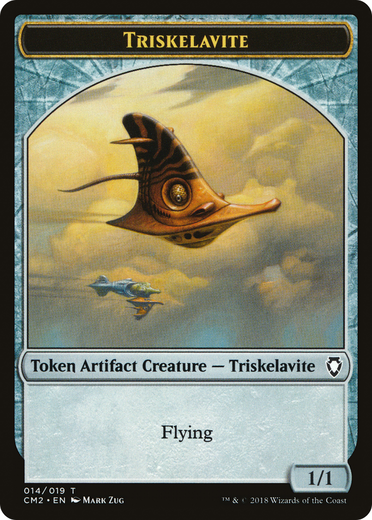 Triskelavite (CM2-014) - Commander Anthology Volume II Tokens