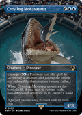 Cresting Mosasaurus (REX-002) - Jurassic World Collection (Borderless) Foil