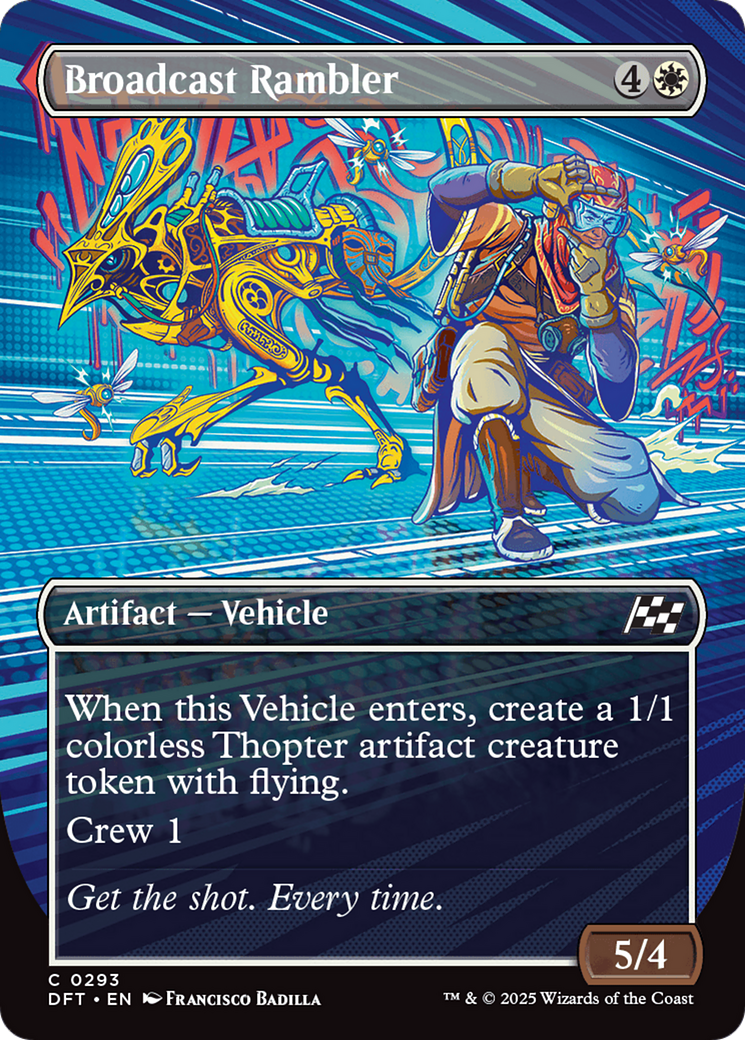 Broadcast Rambler (DFT-293) - Aetherdrift (Borderless)