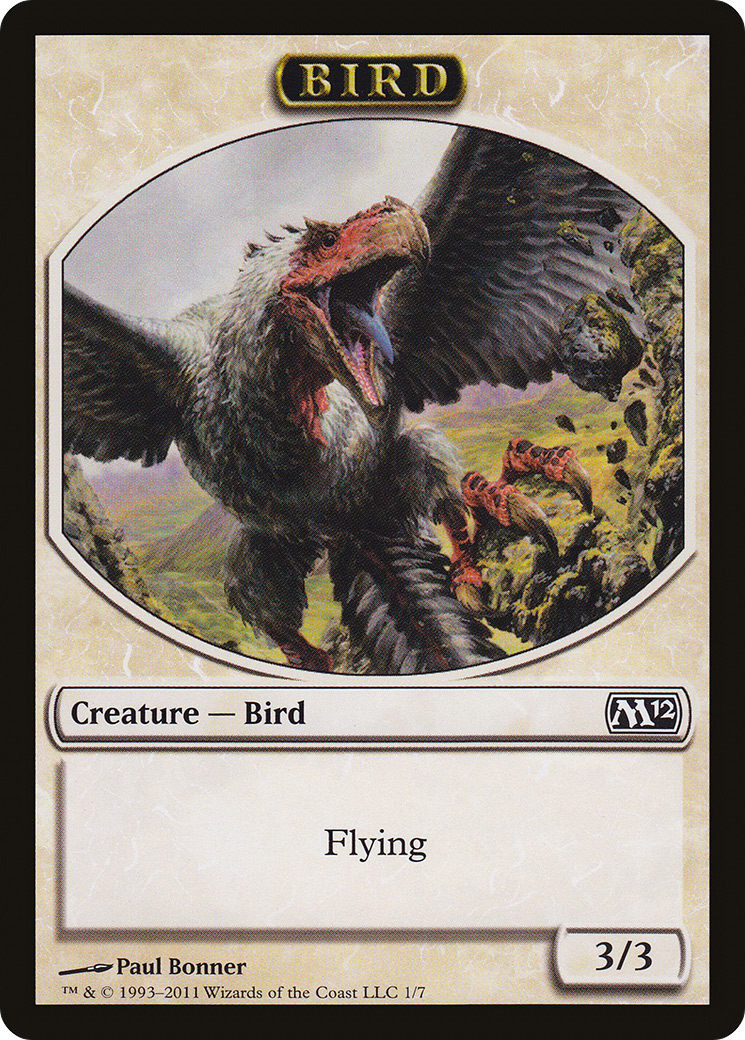 Bird (M12-001) - Magic 2012 Tokens