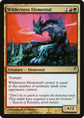 Wilderness Elemental (CSP-134) - Coldsnap Foil