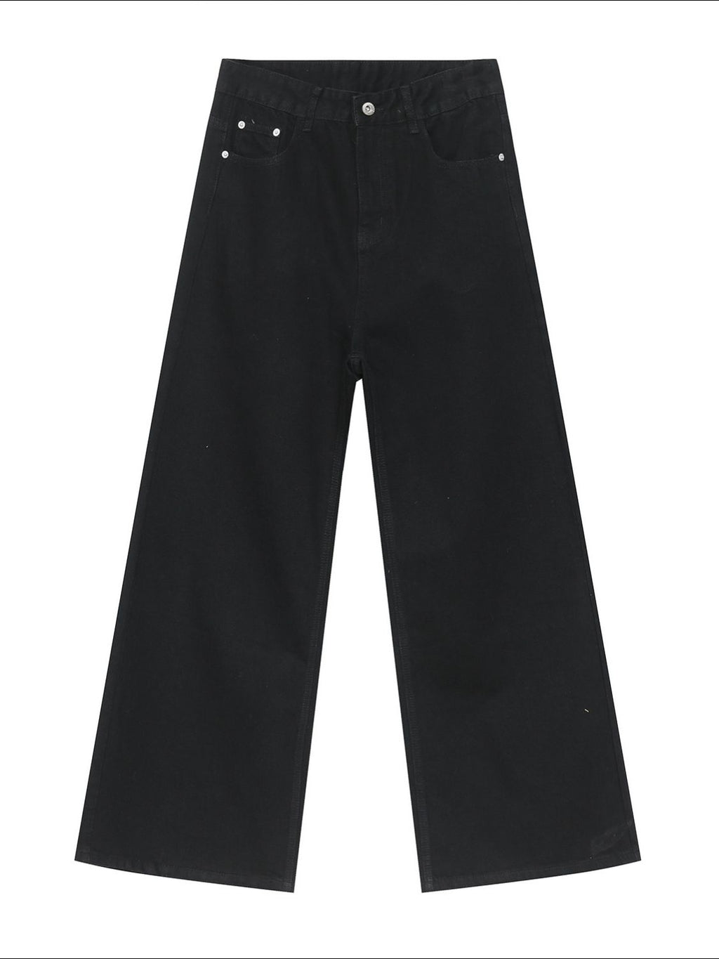 Wide Leg Jeans with Pockets