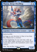 Thassa, Deep-Dwelling (PPTHB-71P) - Theros Beyond Death Promos: (enchantment)