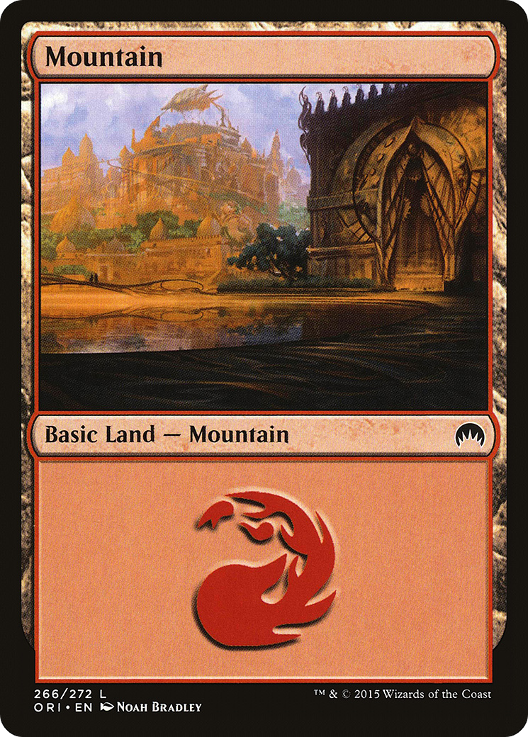 Mountain (ORI-266) - Magic Origins Foil