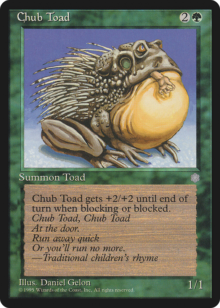 Chub Toad (ICE-229) - Ice Age