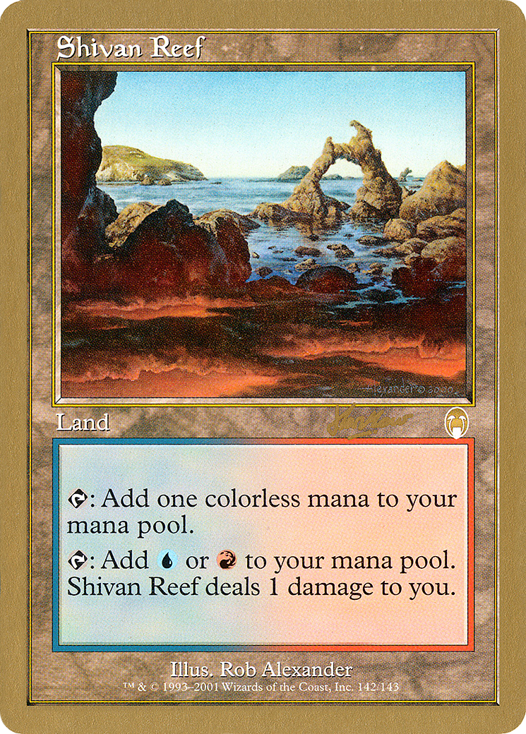 Shivan Reef (WCD-SHH142) - World Championship Decks 2002